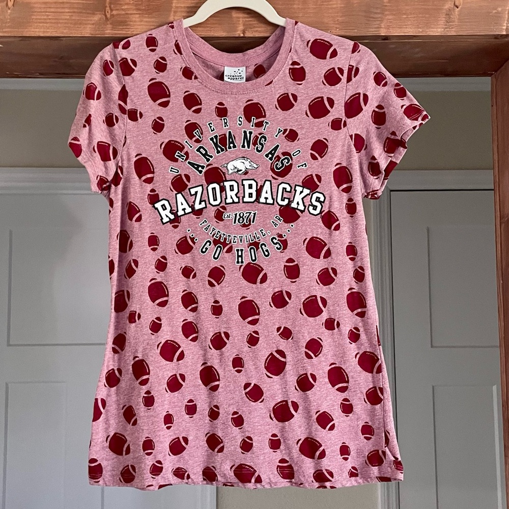 Arkansas Razorbacks Women’s T-Shirt Size M